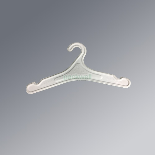 Factory wholesale 100% biodegradable sugarcane molded pulp clothes hangers